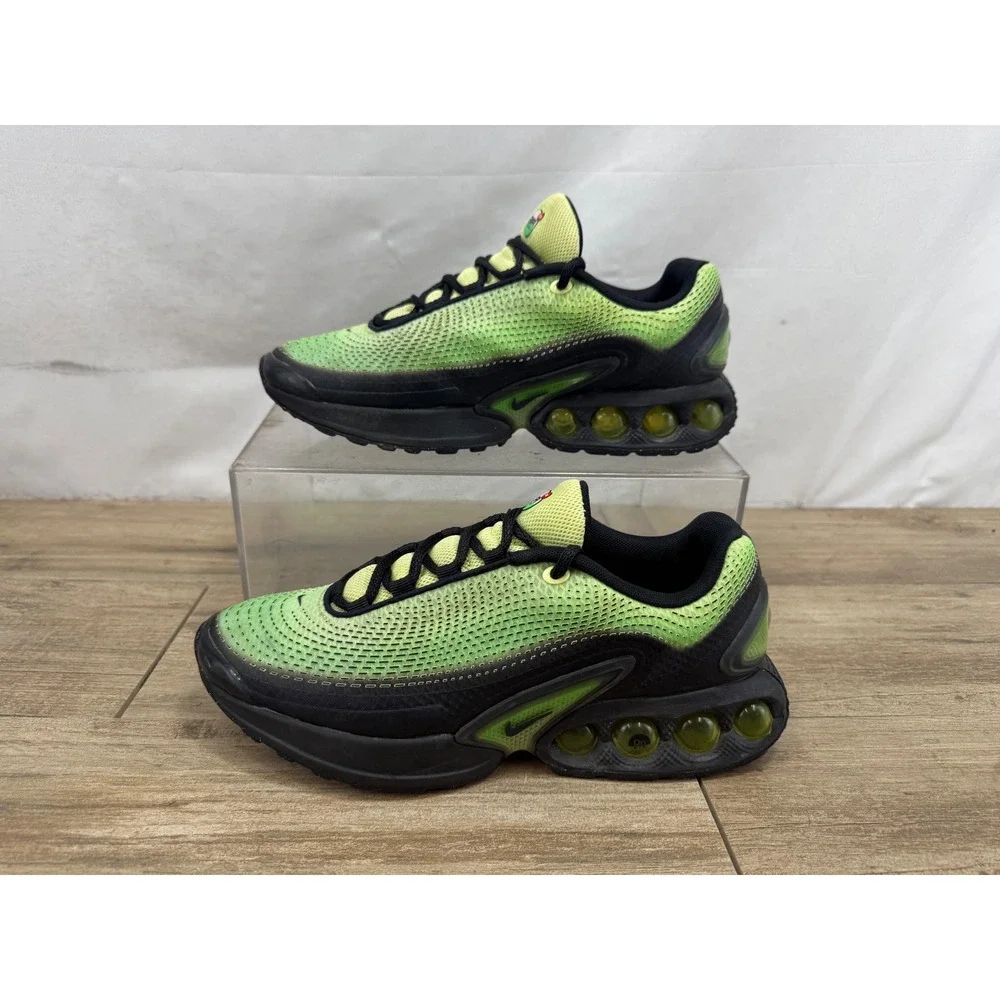 Nike Air Max Dn Volt Black Neon Green Mens Sneakers HV3521-700 Size 7.5